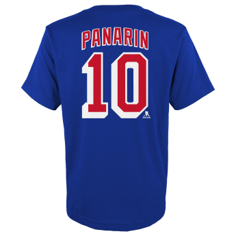 New York Rangers dětské tričko Panarin 10 Player Name & Number
