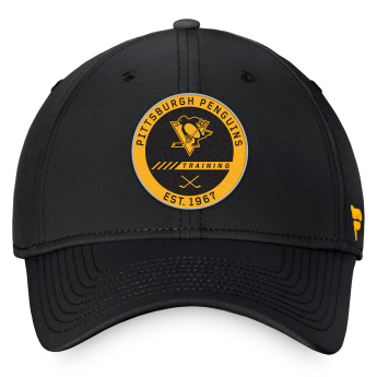 Pittsburgh Penguins čepice baseballová kšiltovka authentic pro training flex cap