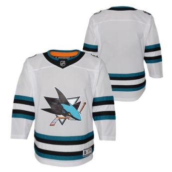 San Jose Sharks dětský hokejový dres Premier White Away