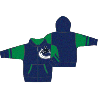 Vancouver Canucks dětská mikina s kapucí Faceoff Colorblocked Fleece Full-Zip