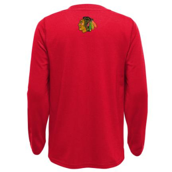 Chicago Blackhawks dětské tričko s dlouhým rukávem Rink Reimagined LS Ultra red