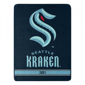 Seattle Kraken deka Plush Micro Throw Logo