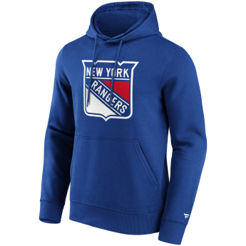 New York Rangers pánská mikina s kapucí Primary Logo Graphic Hoodie blue