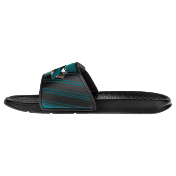 San Jose Sharks pánské pantofle Legacy Velcro Sport Slide Slipper