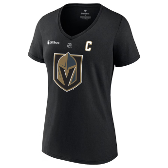 Vegas Golden Knights dámské tričko Mark Stone 2023 Stanley Cup Champions Authentic Stack Player Name & Number V-Neck