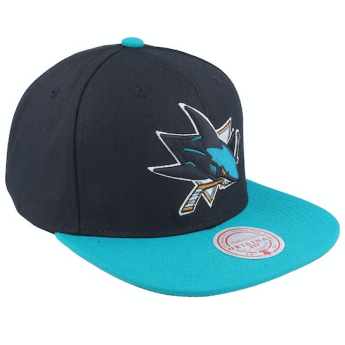 San Jose Sharks čepice flat kšiltovka NHL Team 2 Tone 2.0 Pro Snapback