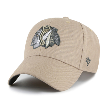 Chicago Blackhawks čepice baseballová kšiltovka Sure Shot Snapback 47 MVP Khaki