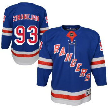 New York Rangers dětský hokejový dres Mika Zibanejad Premier Home