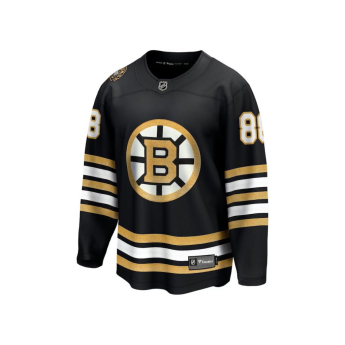 Boston Bruins dětský hokejový dres David Pastrnak #88 black 100th Anniversary Premier Breakaway Jersey