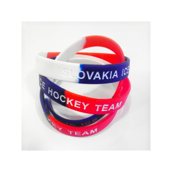 Hokejové reprezentace silikonový náramek Slovakia Ice Hockey Team