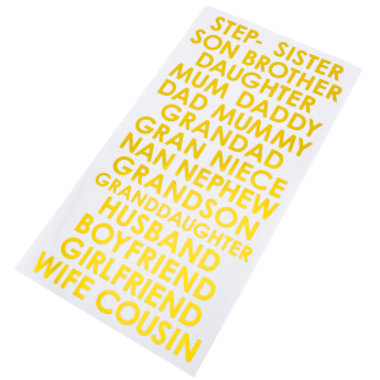 Tottenham Hotspur narozeninové přání se samolepkami Personalised Birthday Card