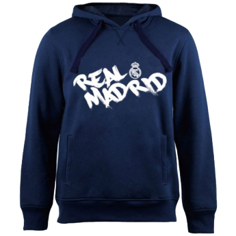 Real Madrid pánská mikina s kapucí No23 navy