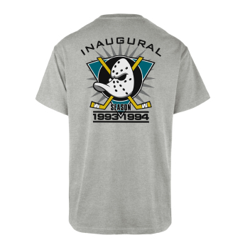 Anaheim Ducks pánské tričko Inaugural Season Backer 47 ECHO Tee grey