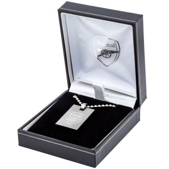 FC Arsenal řetízek na krk se psí známkou Dog Tag & Chain