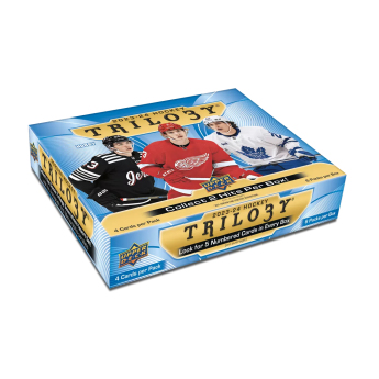 NHL boxy hokejové karty NHL 2023-24 Upper Deck Trilogy Hobby Box