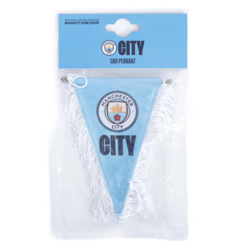 Manchester City vlaječka Triangular Mini Pennant