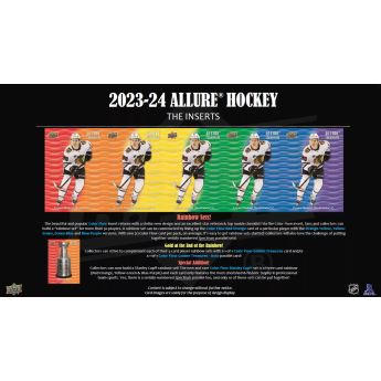 NHL boxy hokejové karty NHL 2023-24 Upper Deck Allure Hobby Box