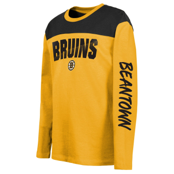 Boston Bruins dětské tričko s dlouhým rukávem Unbeaten Run Ls Crew Nk Tee