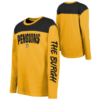 Pittsburgh Penguins dětské tričko s dlouhým rukávem Unbeaten Run Ls Crew Nk Tee