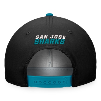 San Jose Sharks čepice baseballová kšiltovka Defender Structured Adjustable black