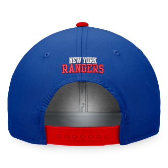 New York Rangers čepice baseballová kšiltovka Defender Structured Adjustable blue