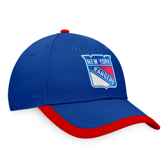 New York Rangers čepice baseballová kšiltovka Defender Structured Adjustable blue