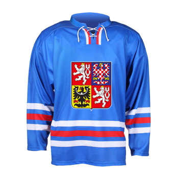 Hokejové reprezentace hokejový dres Roman Červenka #10 2023/2024 CCM Fandres replica - blue