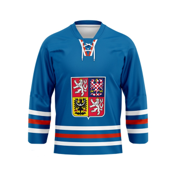 Hokejové reprezentace hokejový dres Ondřej Palát #18 2023/2024 CCM Fandres replica - blue