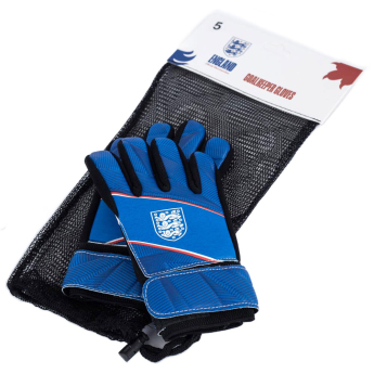 Fotbalové reprezentace dětské brankářské rukavice England FA Kids 67-73mm palm width