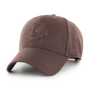 Chicago Blackhawks čepice baseballová kšiltovka ´47 Mvp Snapback brown