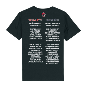 Hokejové reprezentace pánské tričko exhibition Prague 2024 black