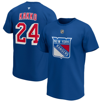 New York Rangers pánské tričko Authentic Stack Name & Number