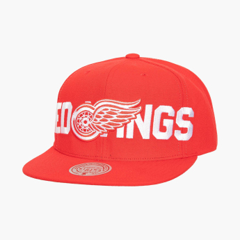 Detroit Red Wings čepice flat kšiltovka Full Frontal Snapback Vntg