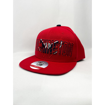 Washington Capitals dětská čepice flat kšiltovka Life Style Graphic Snapback