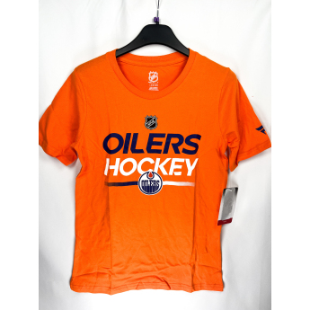 Edmonton Oilers dětské tričko Apro Wordmark Ss Ctn Tee
