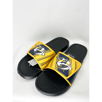 Nashville Predators pánské pantofle Legacy Velcro Sport Slide Slipper