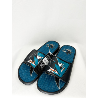 San Jose Sharks pánské pantofle Colorblock Slipper