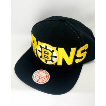 Boston Bruins čepice flat kšiltovka Full Frontal Snapback Vntg