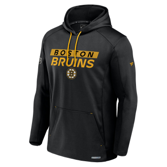 Boston Bruins pánská mikina s kapucí AP Rink Poly Fleece Pullover Hood