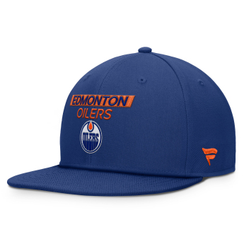 Edmonton Oilers čepice flat kšiltovka AP Rink Prime Structured Mid Crown Adj. Squarevisor Snapback