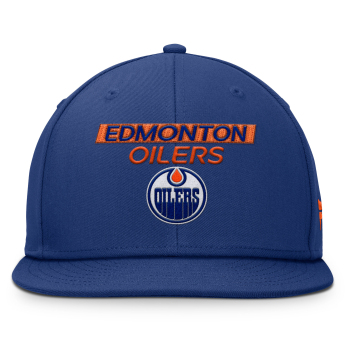 Edmonton Oilers čepice flat kšiltovka AP Rink Prime Structured Mid Crown Adj. Squarevisor Snapback
