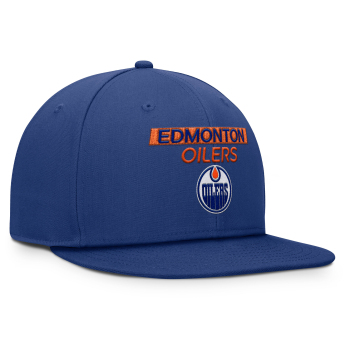 Edmonton Oilers čepice flat kšiltovka AP Rink Prime Structured Mid Crown Adj. Squarevisor Snapback