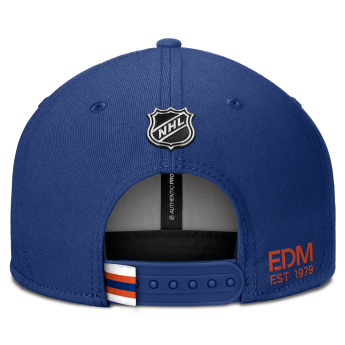 Edmonton Oilers čepice flat kšiltovka AP Rink Prime Structured Mid Crown Adj. Squarevisor Snapback