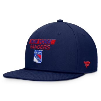 New York Rangers čepice flat kšiltovka AP Rink Prime Structured Mid Crown Adj. Squarevisor Snapback