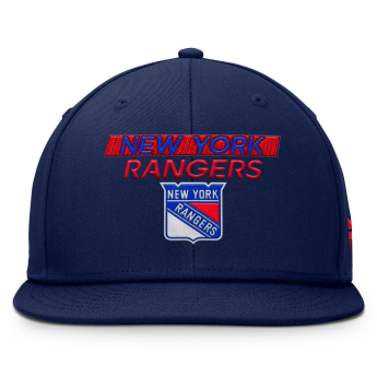 New York Rangers čepice flat kšiltovka AP Rink Prime Structured Mid Crown Adj. Squarevisor Snapback