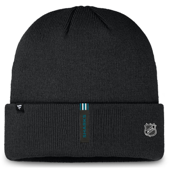 San Jose Sharks zimní čepice Authentic Pro Rink Prime Cuffed Beanie