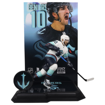 Seattle Kraken figurka Matty Beniers #10 Figure SportsPicks LIMITED PLATINUM CHASE