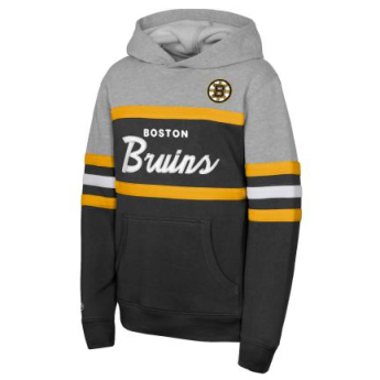 Boston Bruins dětská mikina s kapucí Head Coach Hoody