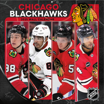 Chicago Blackhawks kalendář 2025 Wall Calendar