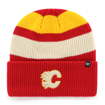 Calgary Flames zimní čepice Clubhouse Jennings ’47 Cuff Knit
